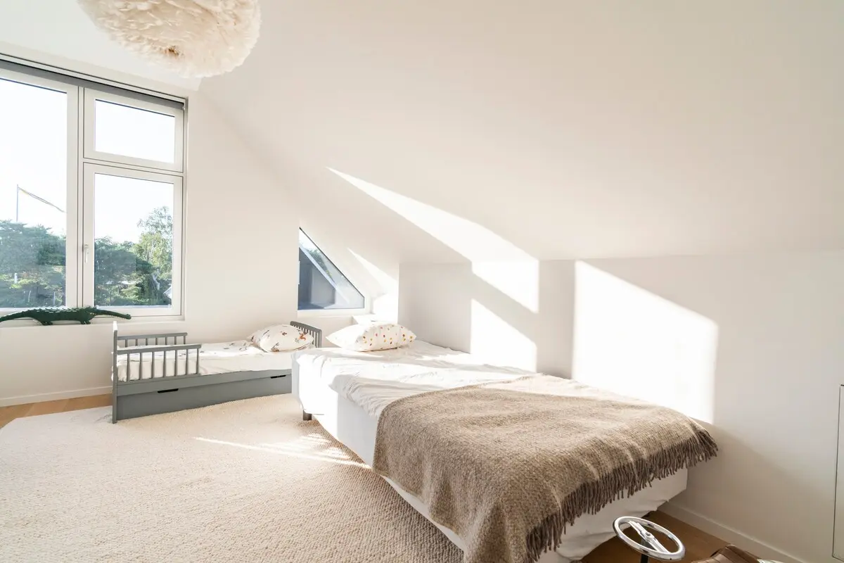 Bedroom 1 with double bed on ground floor