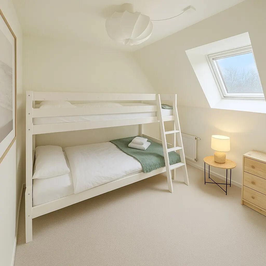 Bedroom 2 with two single beds