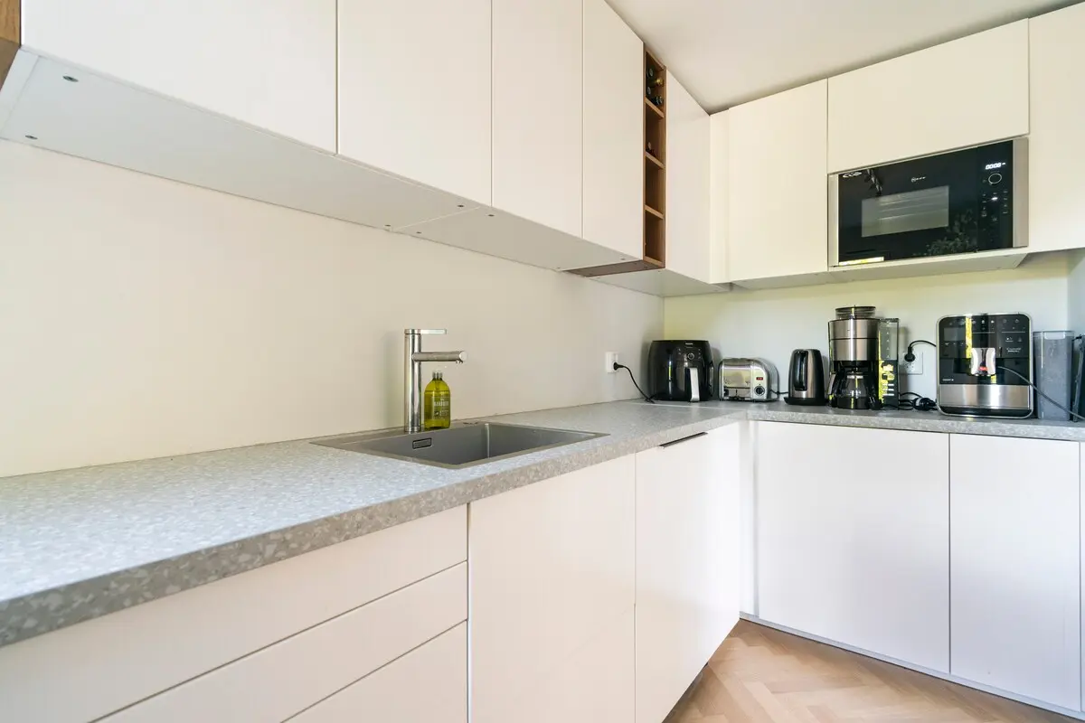 Butler's pantry with extra storage