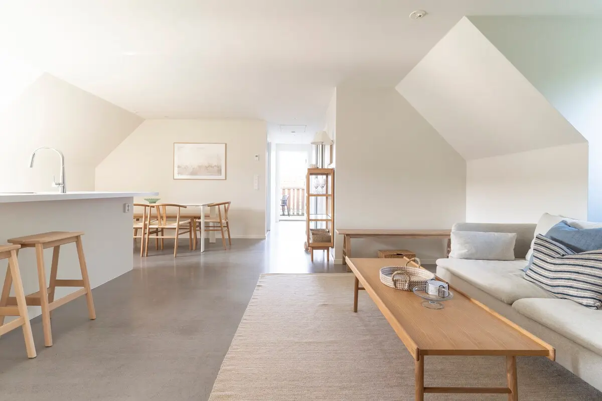 Living room with open-plan layout