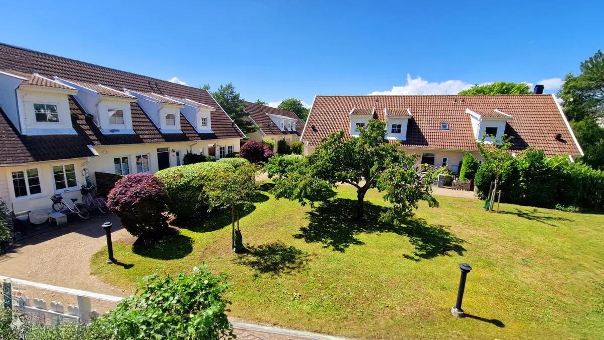 View over the gardens